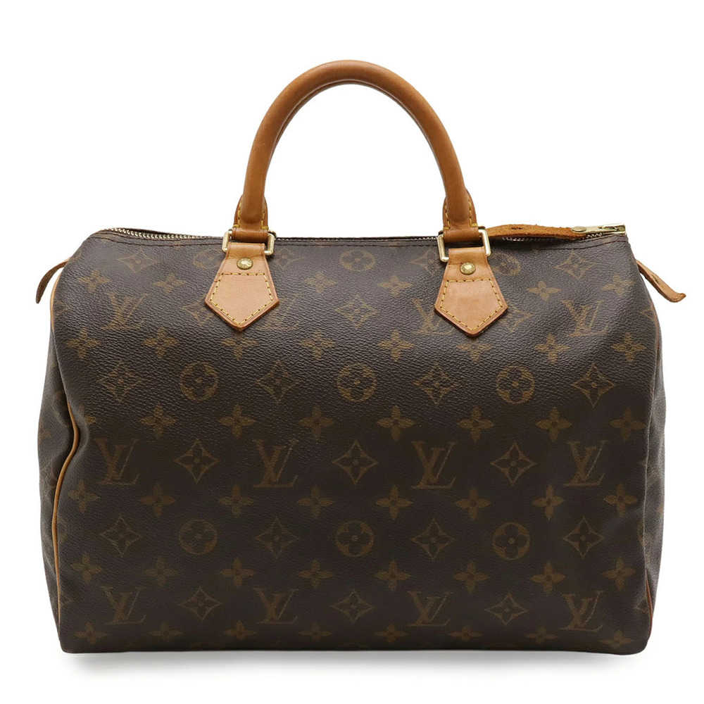 LOUIS VUITTON Monogram Speedy Handbag Boston Bag